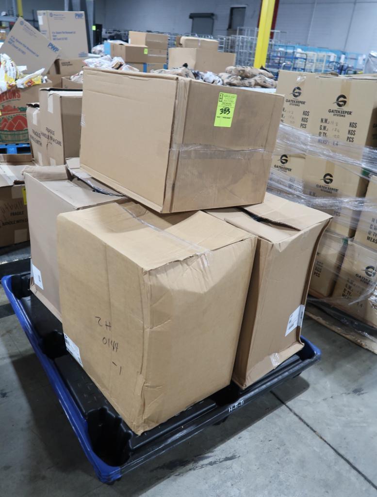 pallet of misc deli containers