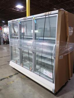 2021 Hussmann freezer door, 6) door case, sold by the door, new