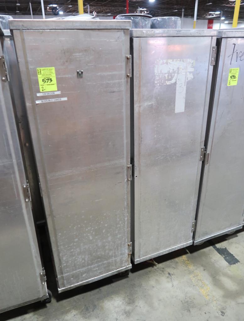 aluminum transport cabinets