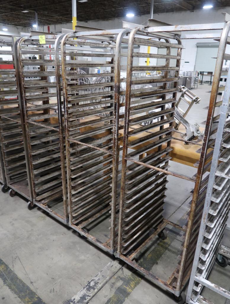 oven racks, on casters