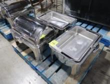 chafing dishes w/ built-in lids