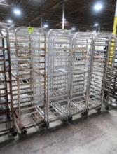 oven racks, side load, on casters