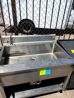 Stainless Basin with Heat Element