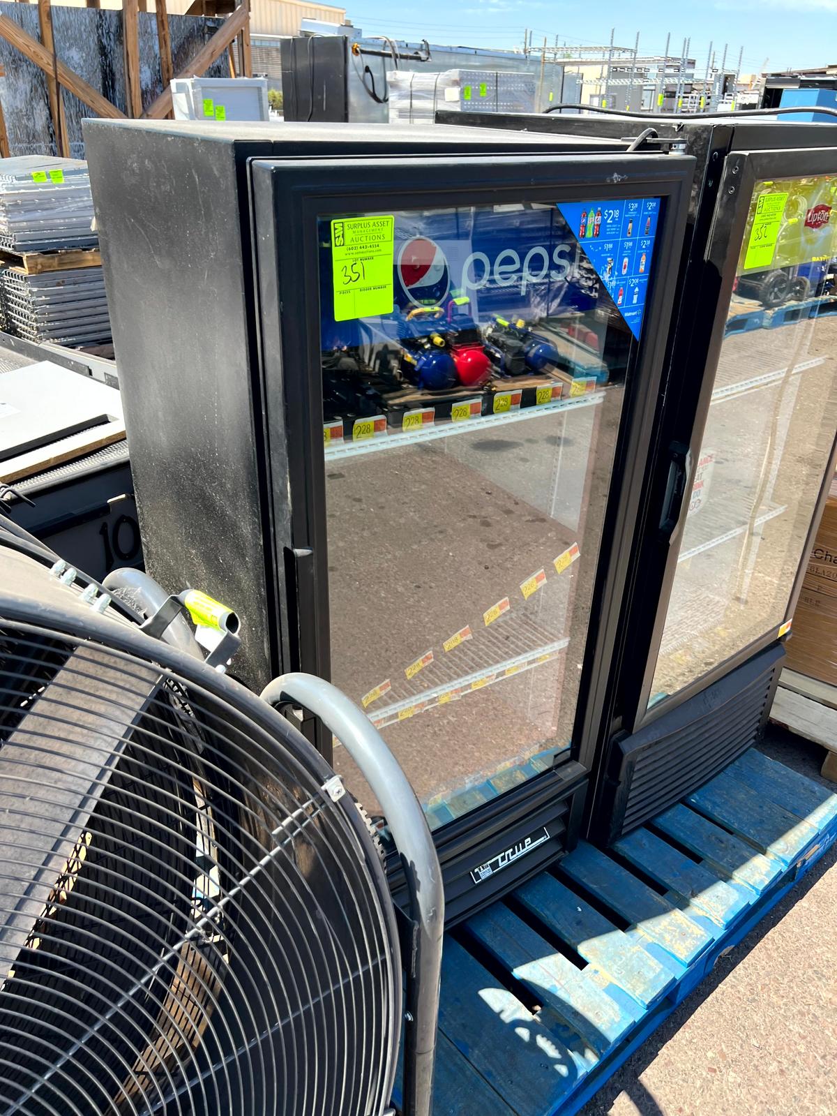 True Glass Door Cooler