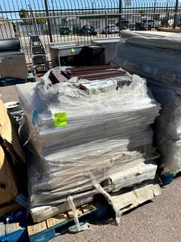 Pallet of Misc. Lozier Shelving Parts