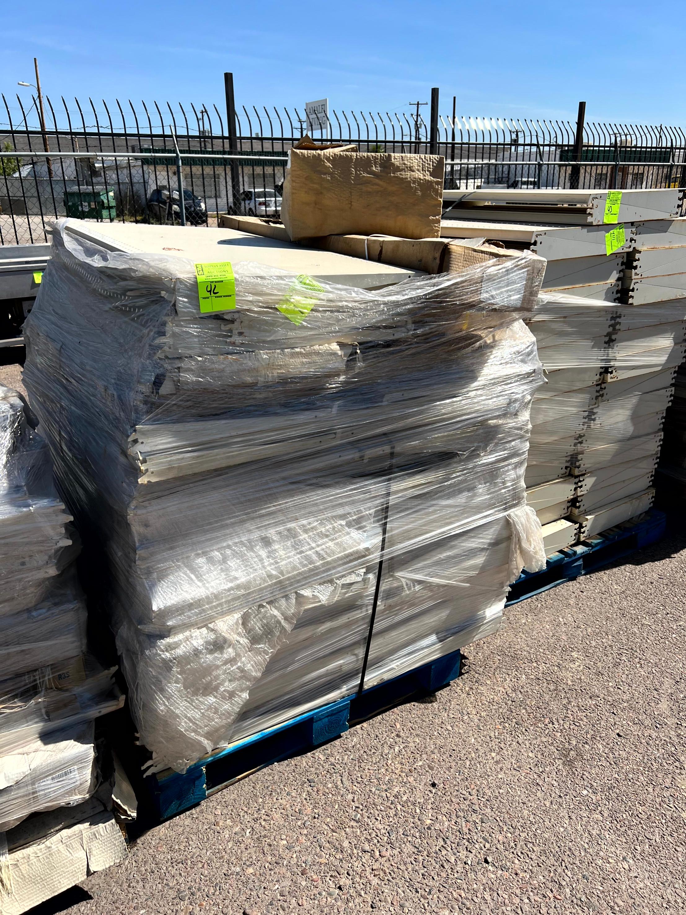 Pallet of Lozier Shelves