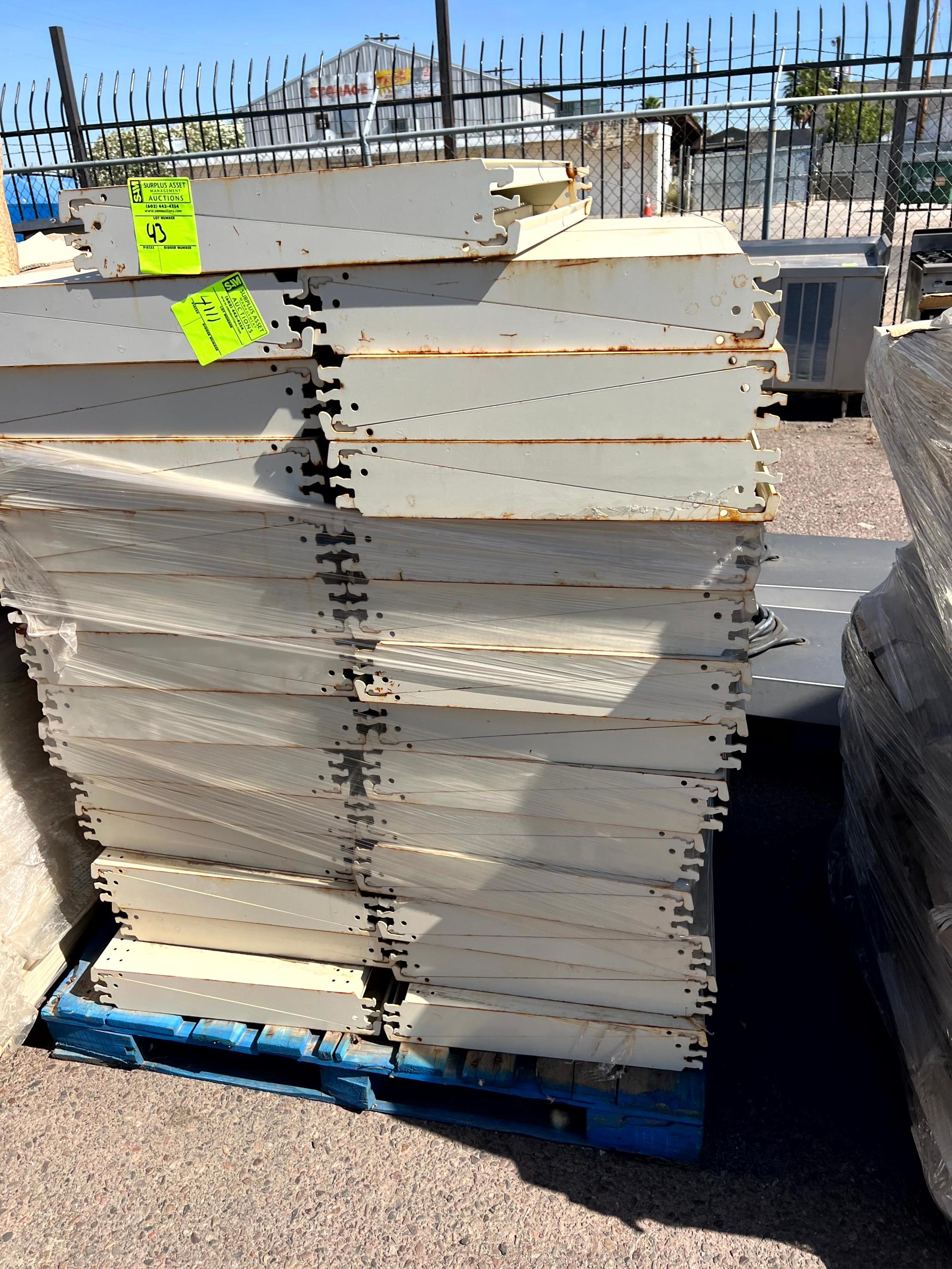 Pallet of Lozier Shelves