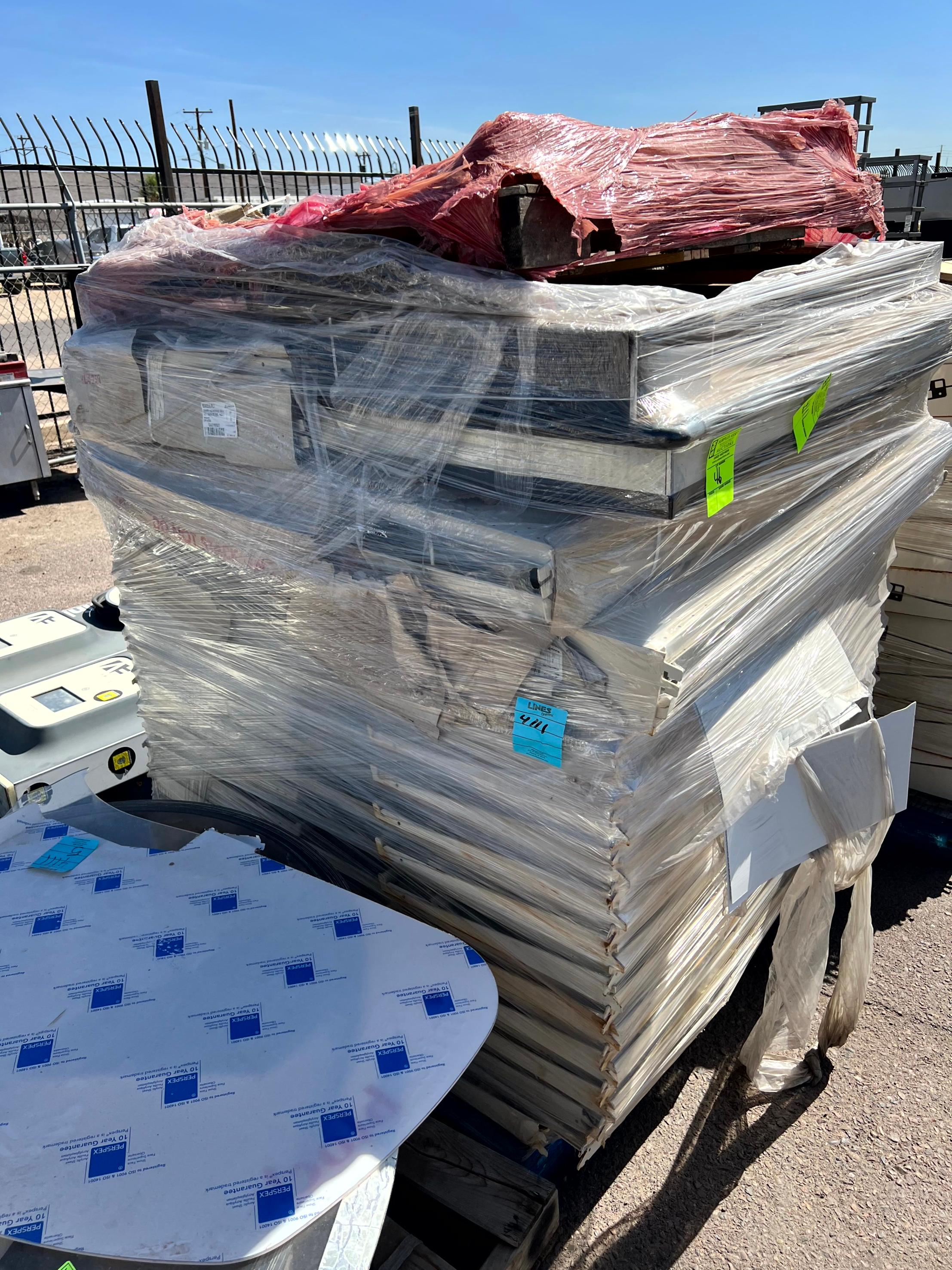 Pallet of Lozier Shelves