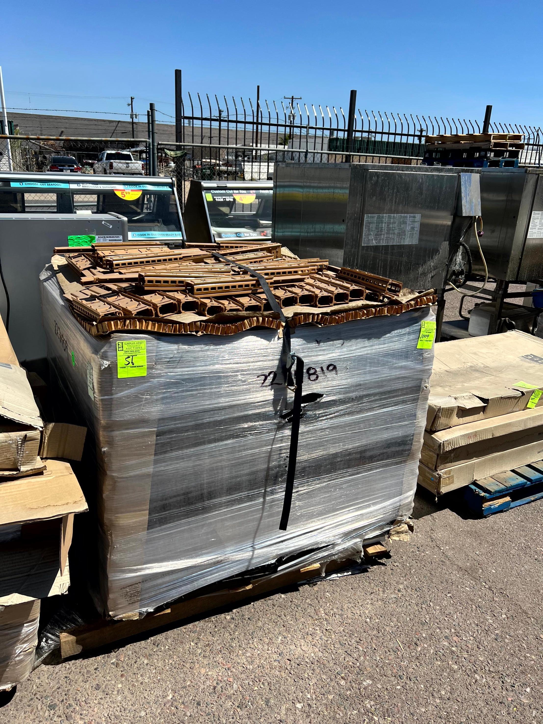 Pallet of Assorted Shelving Pieces