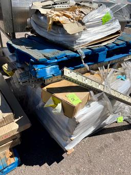 Pallet of Assorted Shelving Pieces