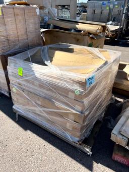 Pallet of White Case Shelving