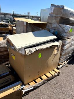 Pallet of Assorted Shelving Pieces