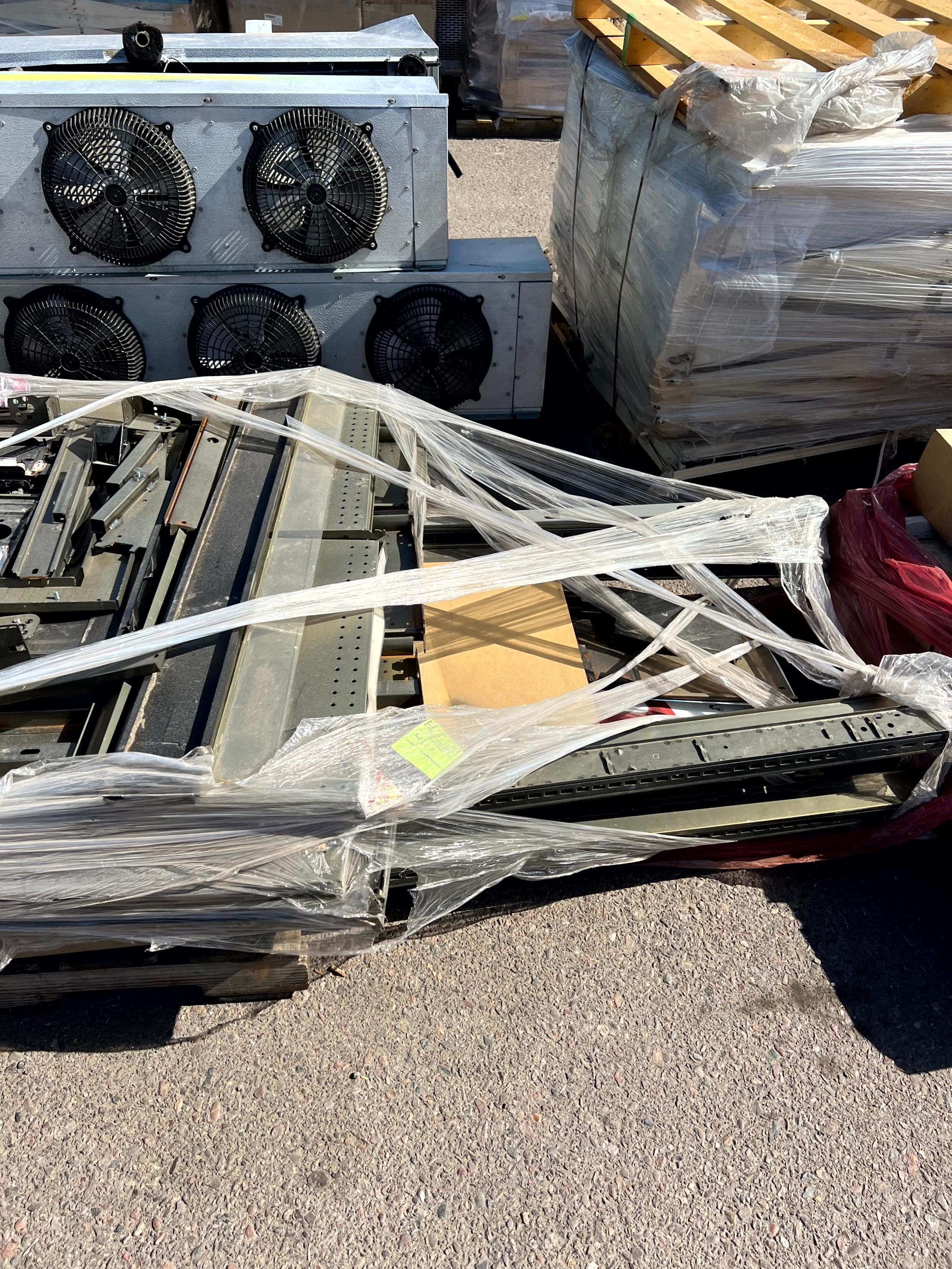 Pallet of Assorted Shelving Pieces