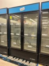 True Natural Refrigerant Two Glass Door Cooler