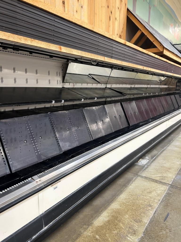 36ft Run Of 2011 Hill Phoenix Produce Cases