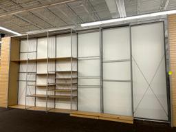 wall shelving units