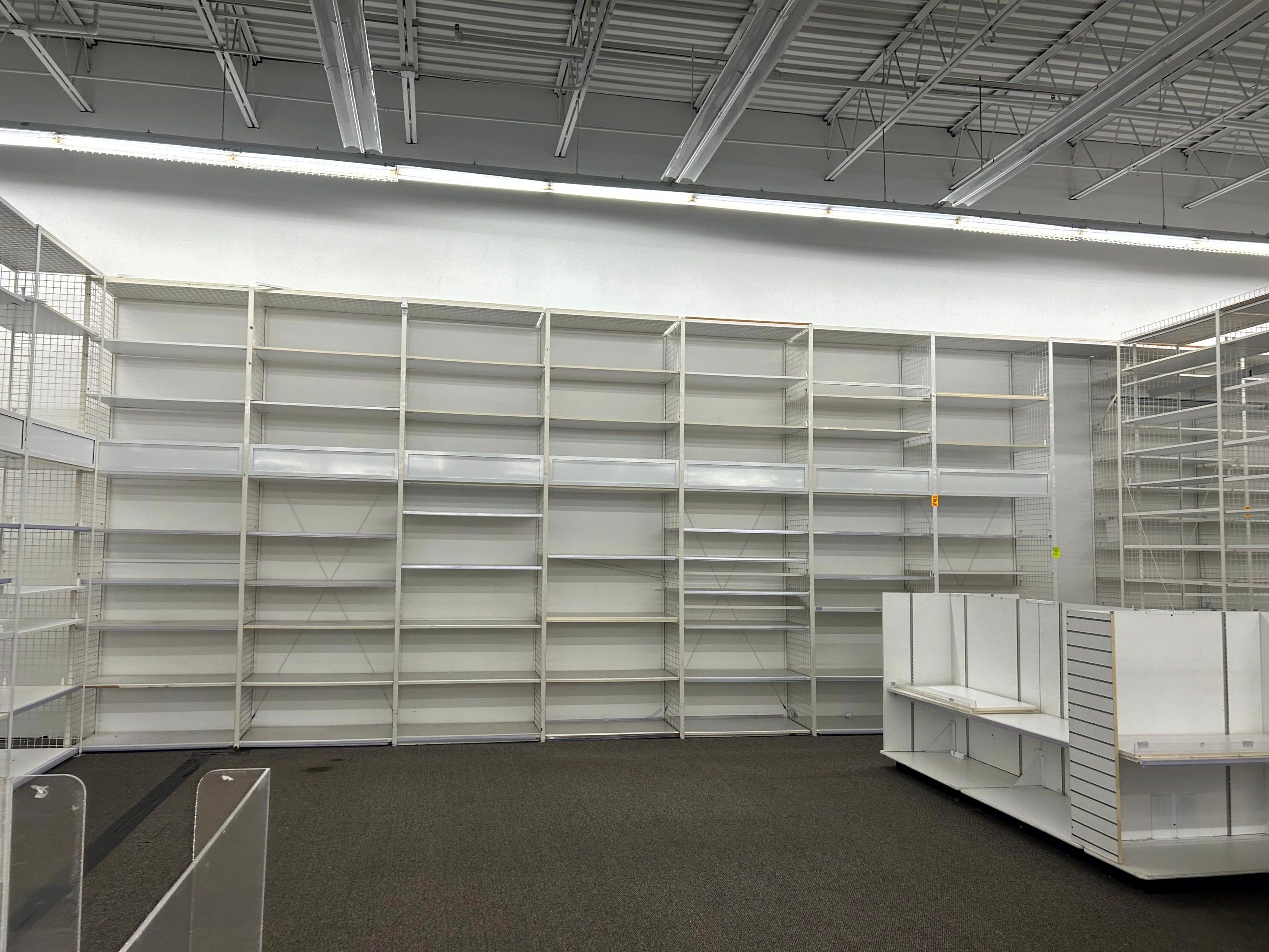 wall shelving