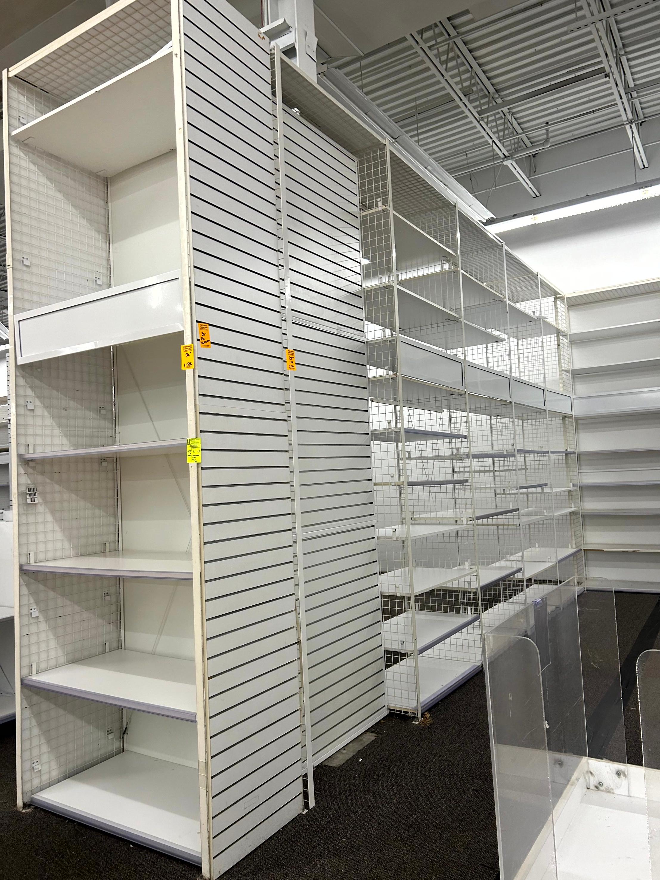 wall shelving