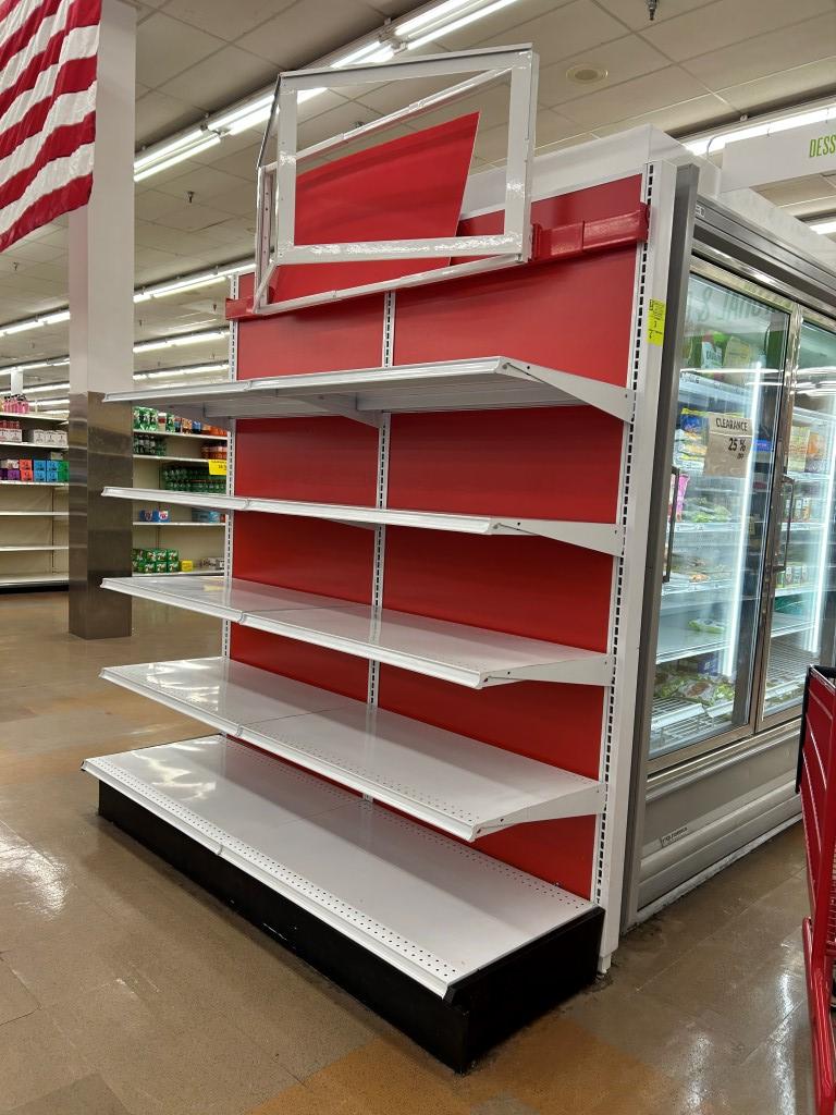 6ft Of Madix Wall Shelving