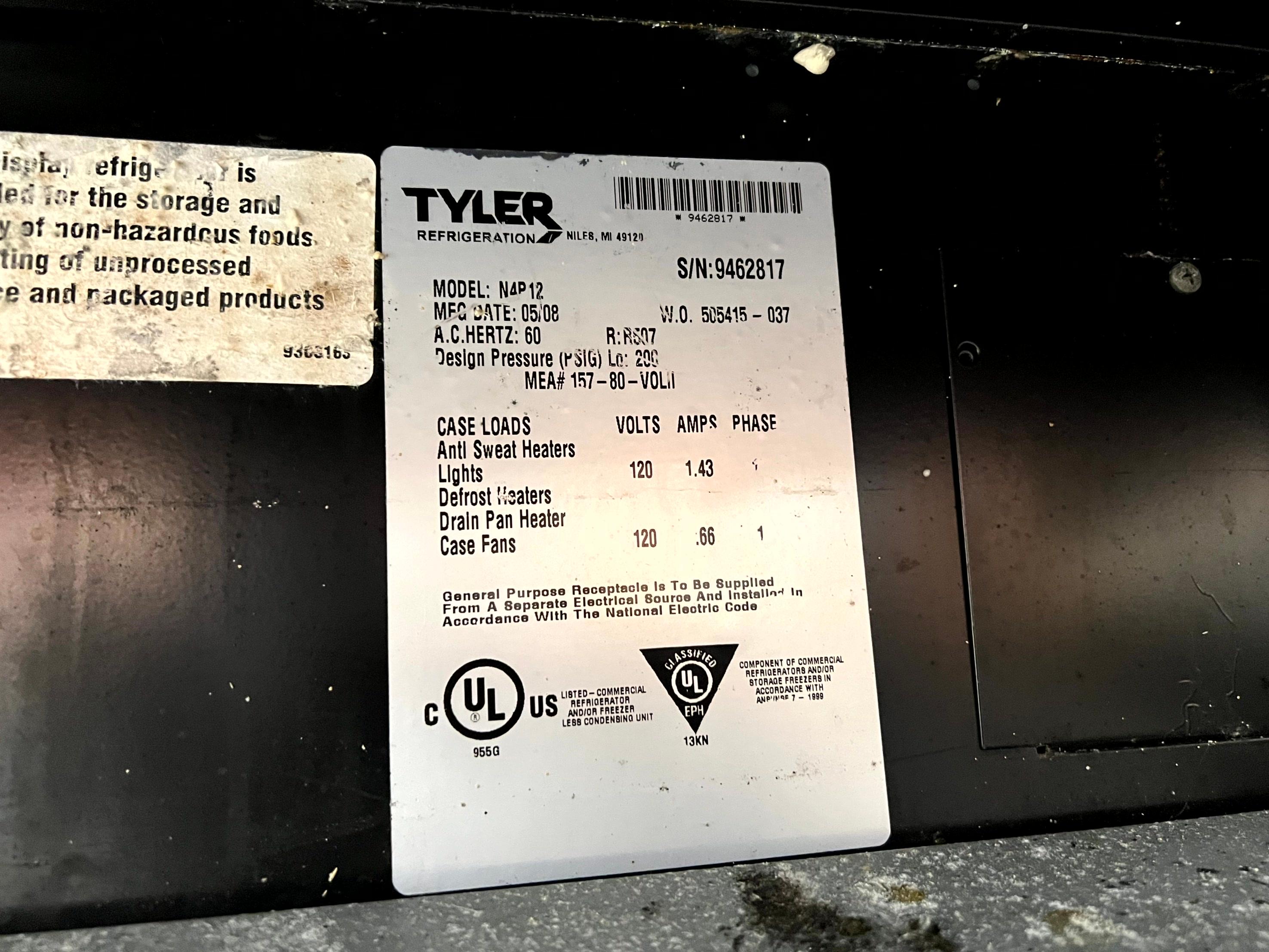 2008 Tyler Produce Multideck
