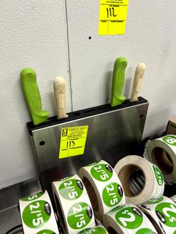 Knife Holder and Contents