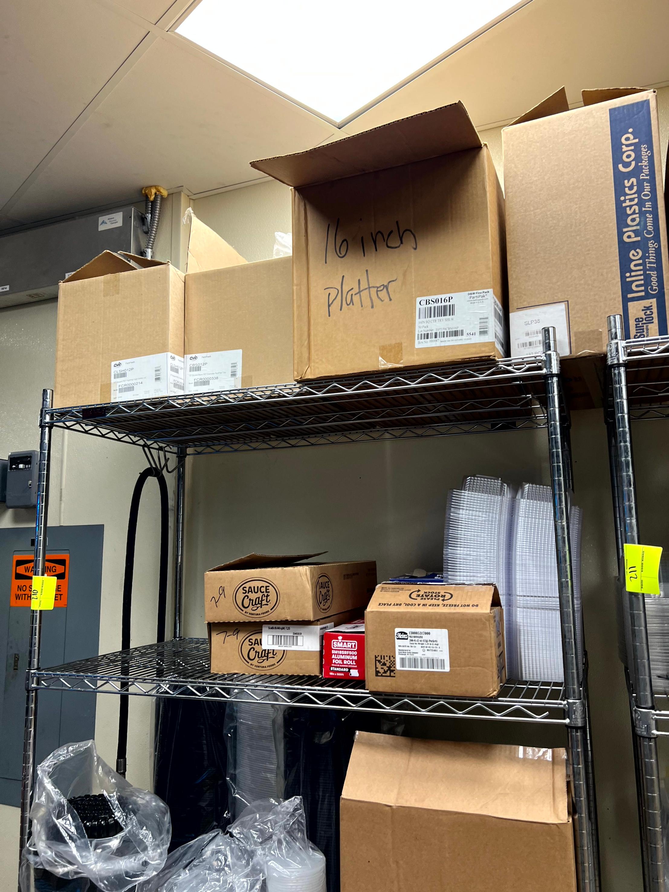 Metro Rack and Contents