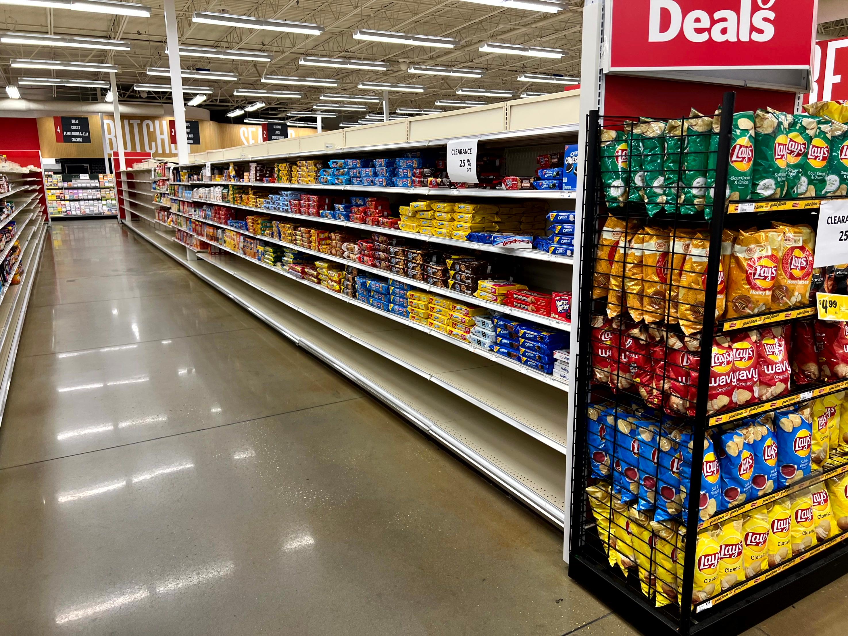 72ft Run of Storeflex Shelving