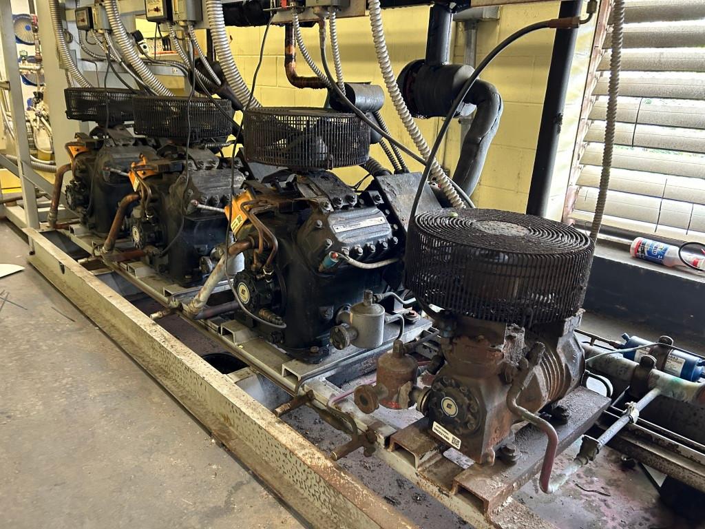 Hussmann 4 Pump Low Temp Compressor Rack