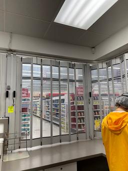 Pharmacy Gate with Track