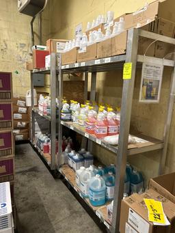 ASSORTED PORTABLE ALUMINUM COOLER RACKS