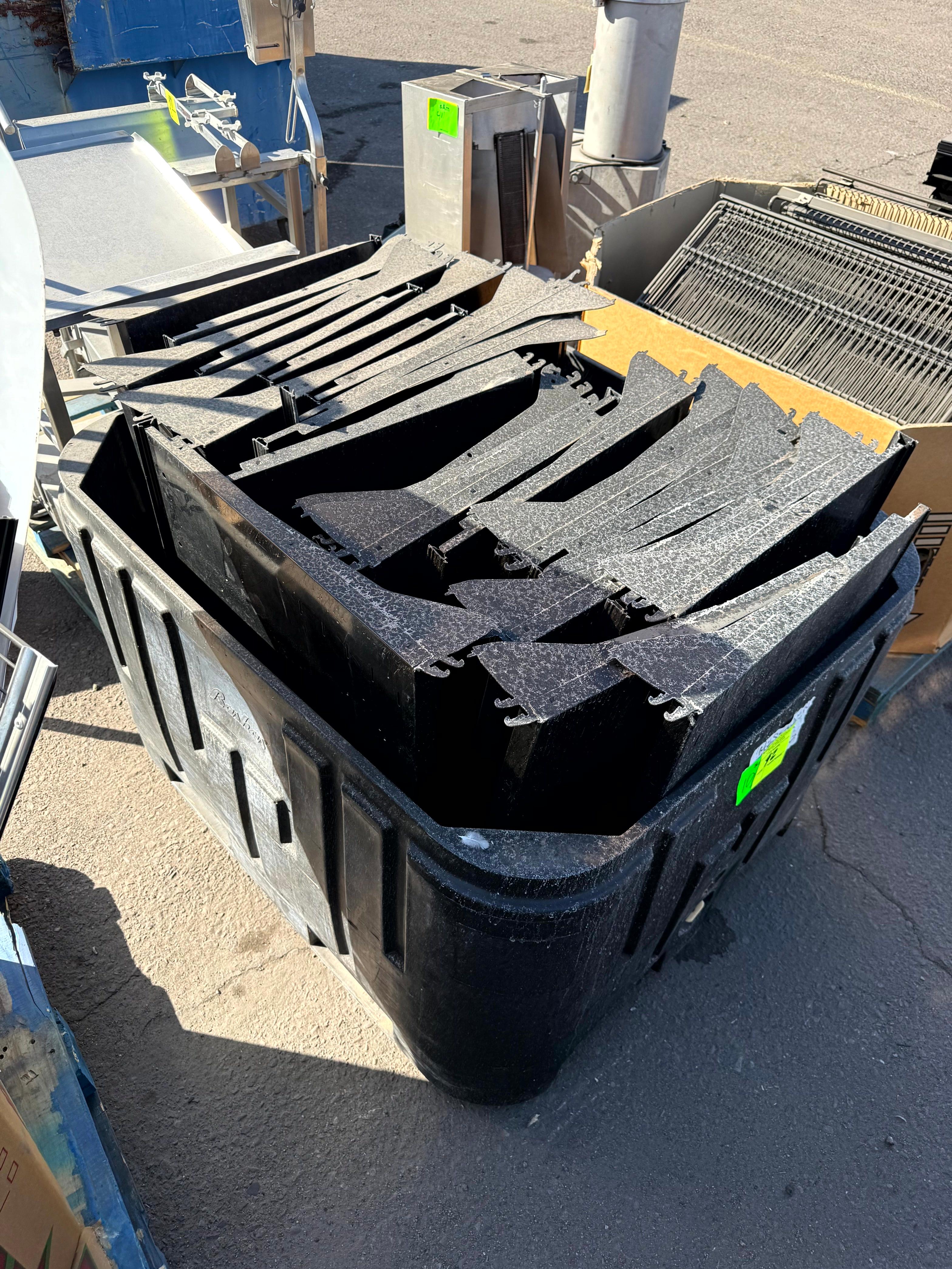 GROUP OF CASE SHELVES