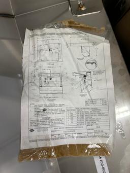 NEW IN BOX ACRON CORTERRA STAINLESS SINGLE BASIN
