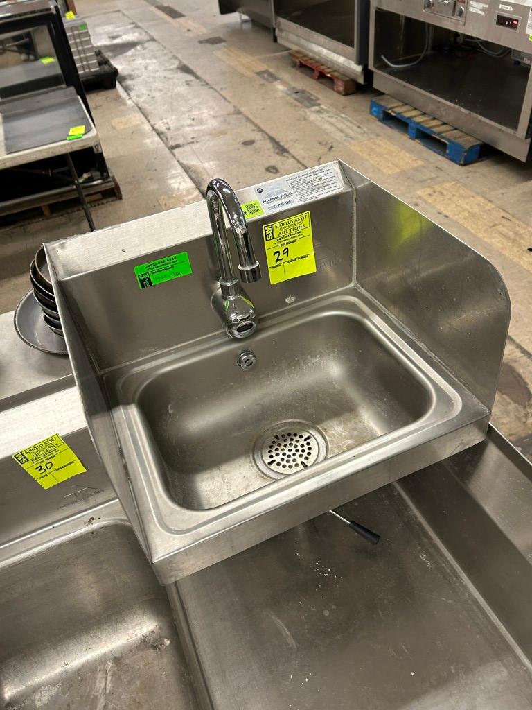 ADVANCE TABCO WALL MOUNT HAND SINK