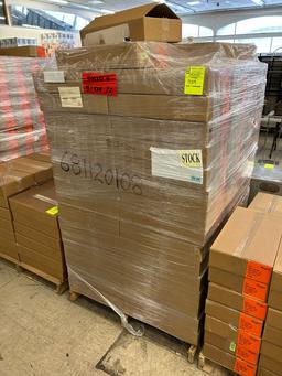 PALLET OF RTC 20IN CLEAR RIGHT TRACKS NO PUSHER