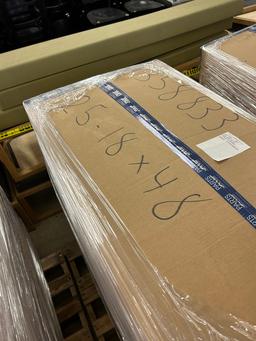 NEW IN BOX HILL PHOENIX BLACK 18IN X 48IN CASE SHELVES