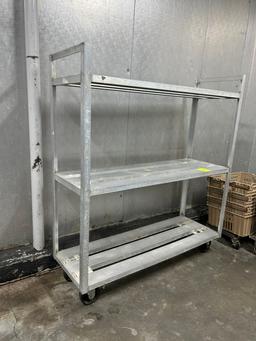 ASSORTED ALUMINUM COOLER CARTS