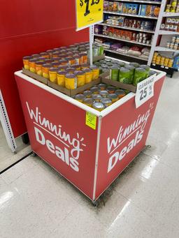 PORTABLE BIN MERCHANDISER
