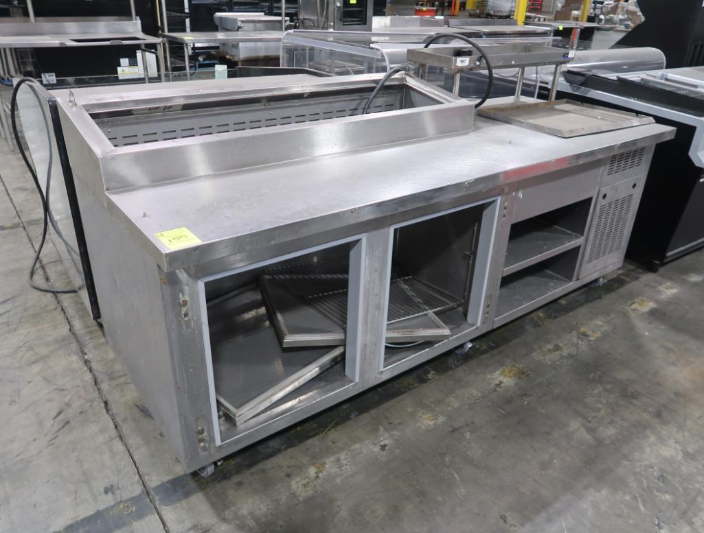 Amtekco refrigerated prep table