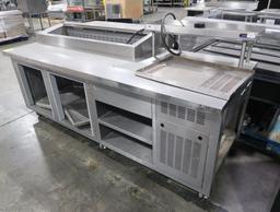 Amtekco refrigerated prep table