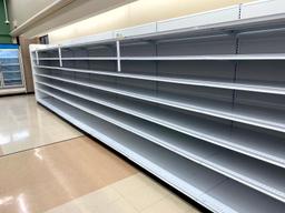 35FT RUN OF MADIX SHELVING