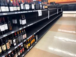 44FT RUN OF MADIX SHELVING