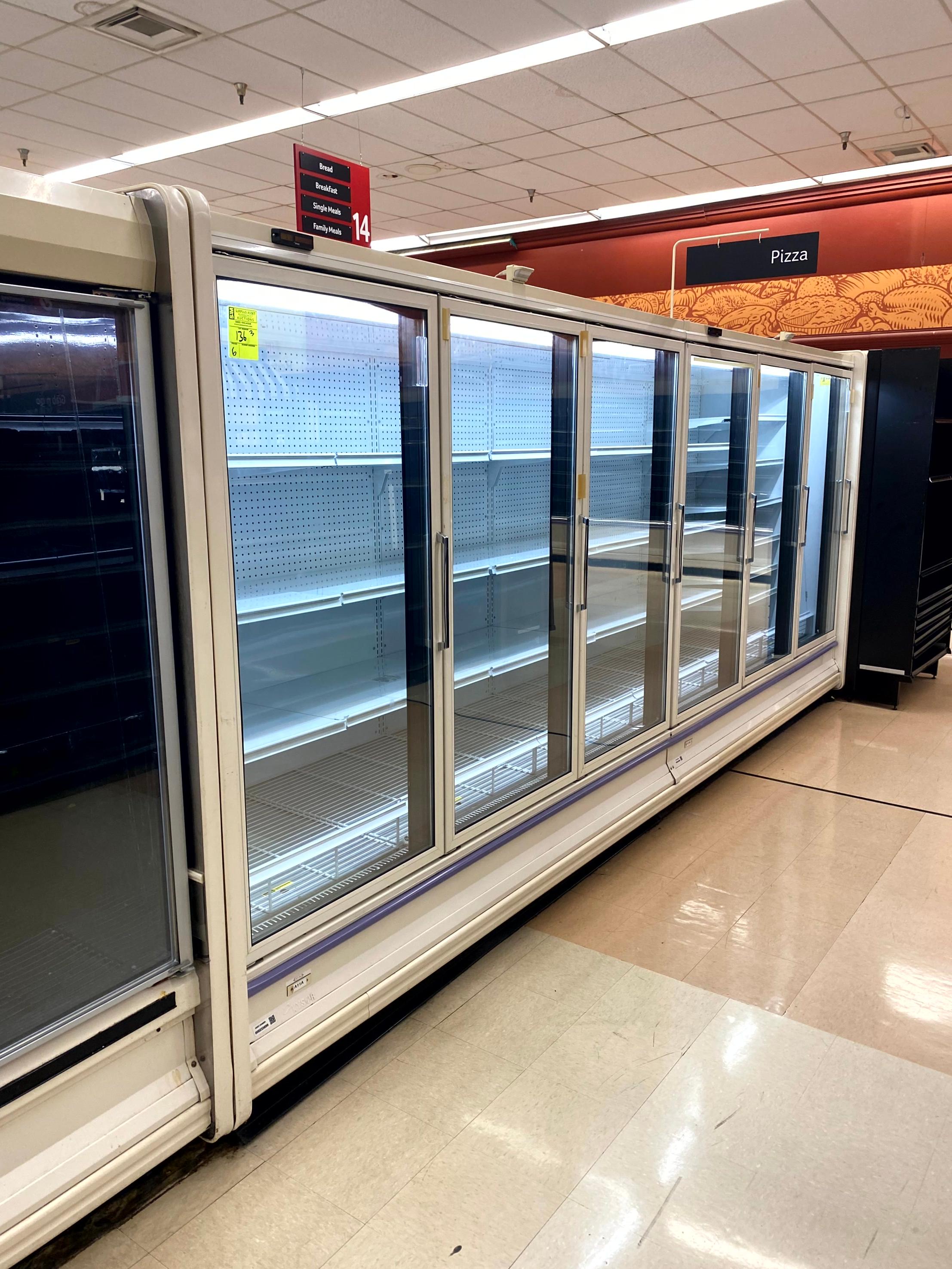 6 DOOR RUN OF KYSOR LOW TEMP DOORS
