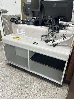 FLORAL MILLWORK COUNTER