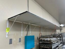 ~18FT WALL SHELF