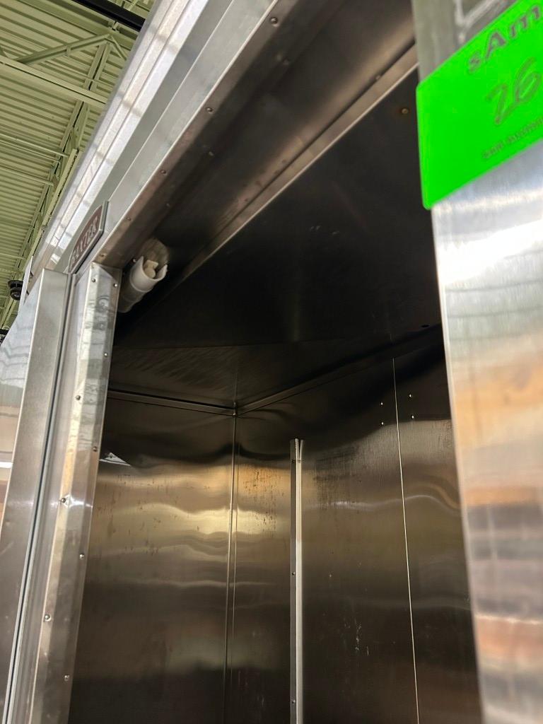 TRAULSEN TWO DOOR STAINLESS ROLL-IN REFRIGERATOR