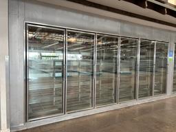 GLASS DOOR FREEZER/COOLER WALK-IN COMBO BOX