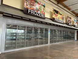 GLASS DOOR FREEZER/COOLER WALK-IN COMBO BOX
