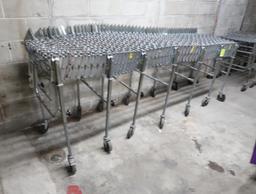 NestaFlex flexible expandable roller conveyor