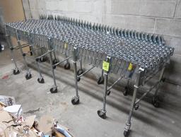 NestaFlex flexible expandable roller conveyor