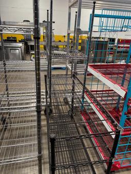 Wire racks varied sizes